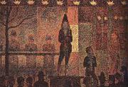 Georges Seurat La Parade oil painting